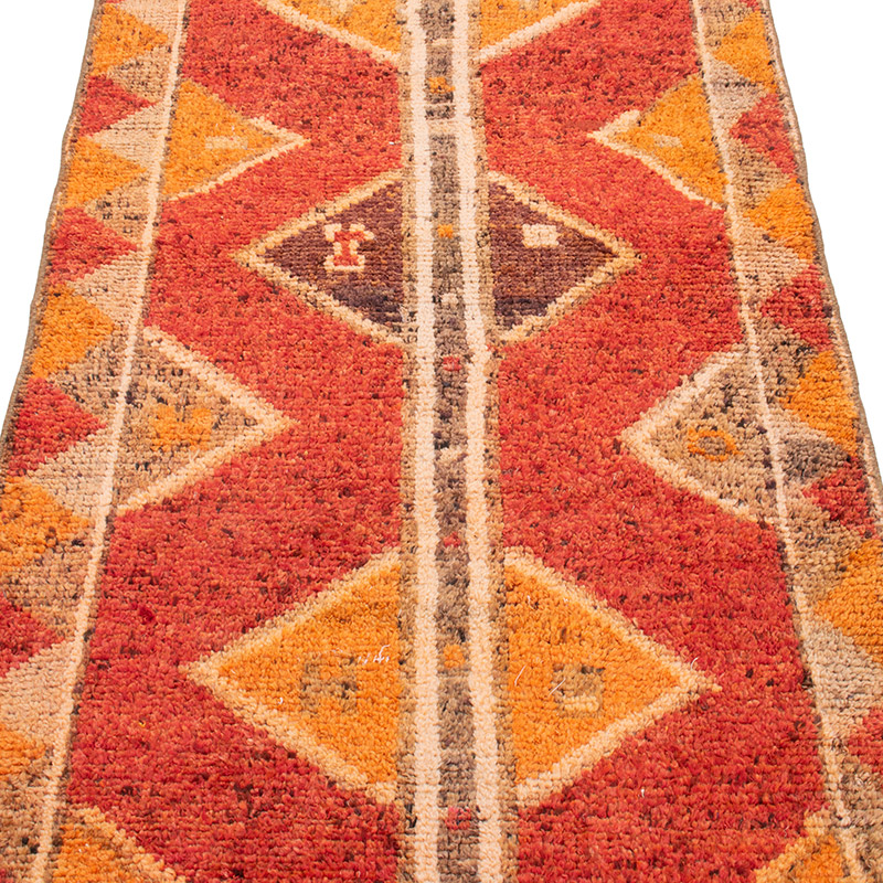 Vintage Anadolu Yolluk - 87 cm x 278 cm - K0092975
