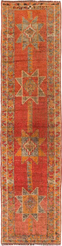 Vintage Anadolu Yolluk - 82 cm x 330 cm