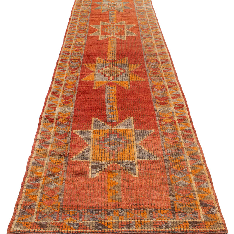 Vintage Anadolu Yolluk - 82 cm x 330 cm - K0092976