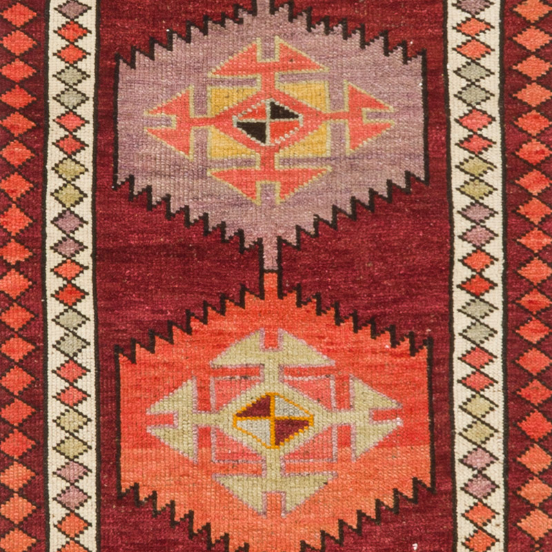 Alfombra Vintage de Pasillo - 85 cm x 385 cm - K0092977