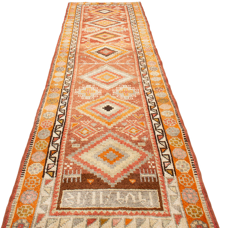 Vintage Anadolu Yolluk - 97 cm x 397 cm - K0092978