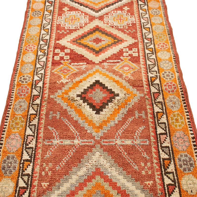 Vintage Anadolu Yolluk - 97 cm x 397 cm - K0092978