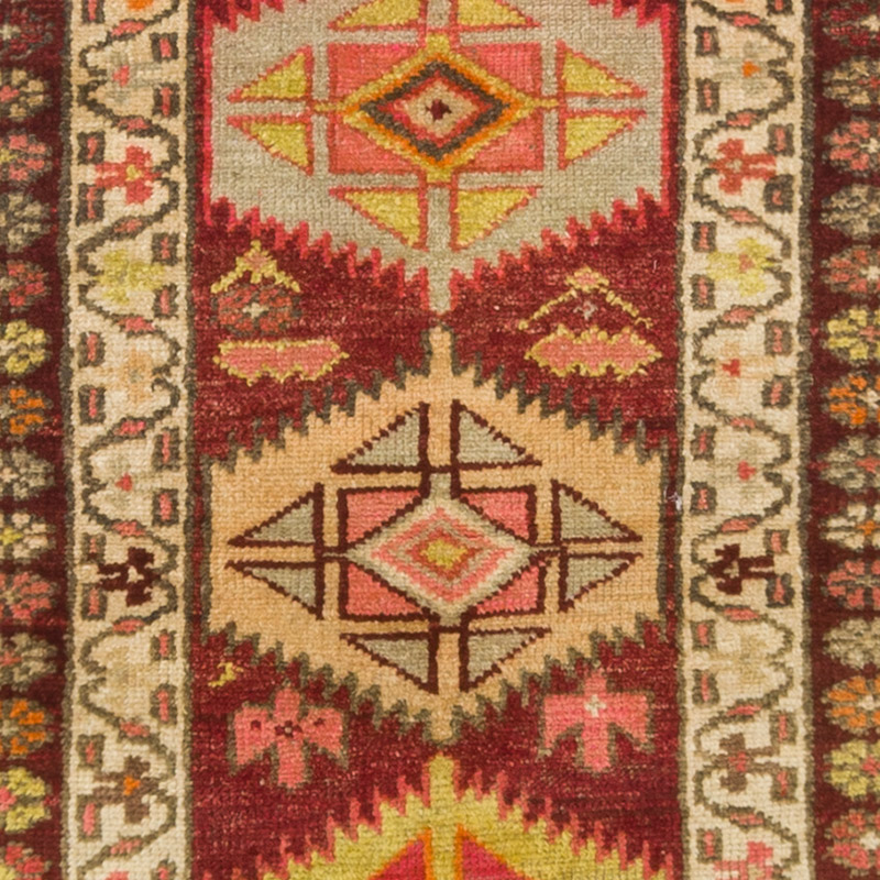 Vintage Tribal Runner Rug - 2' 9" x 13' 2" (33" x 158") - K0092979