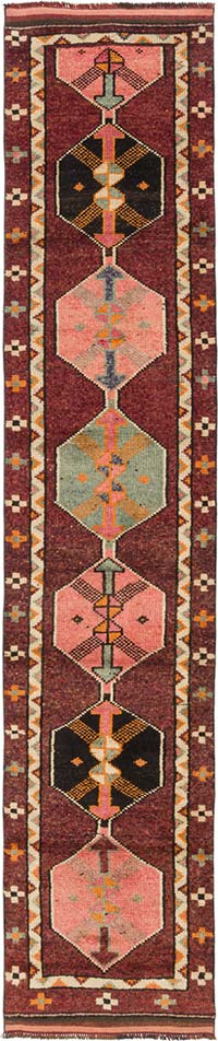 Vintage Anadolu Yolluk - 81 cm x 392 cm