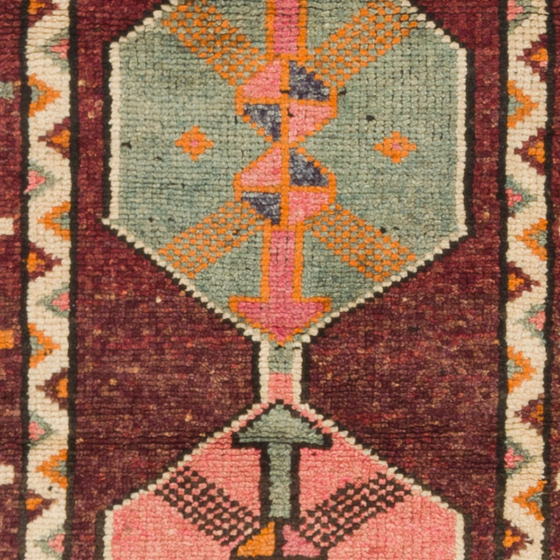 Vintage Tribal Runner Rug - 2' 8" x 12' 10" (32" x 154") - K0092980