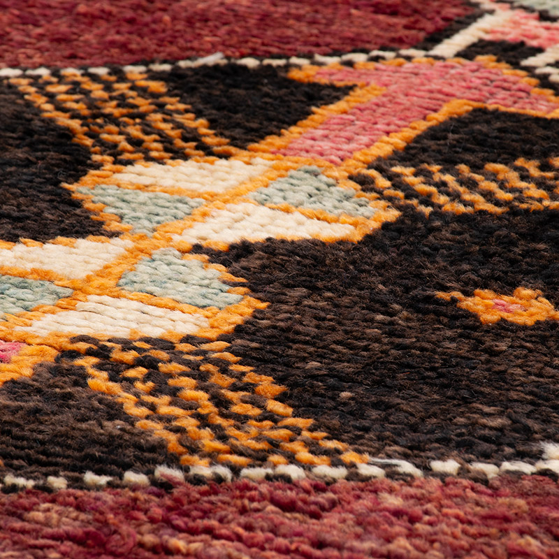 Vintage Tribal Runner Rug - 2' 8" x 12' 10" (32" x 154") - K0092980