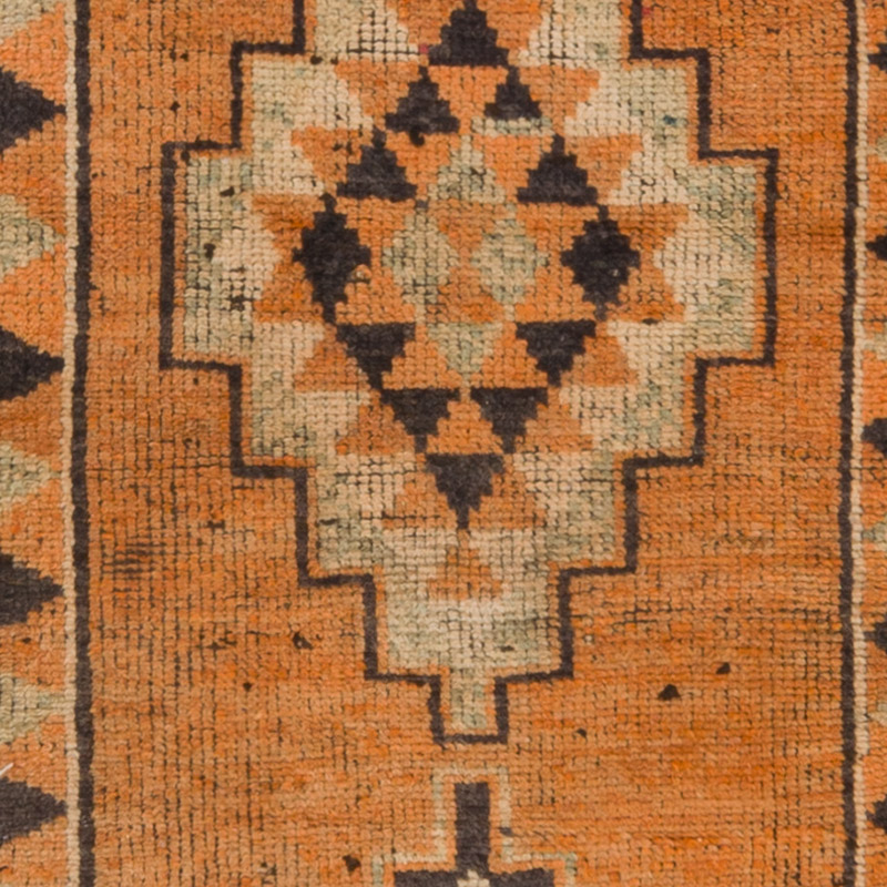 Vintage Tribal Runner Rug - 2' 10" x 12' 8" (34" x 152") - K0092982