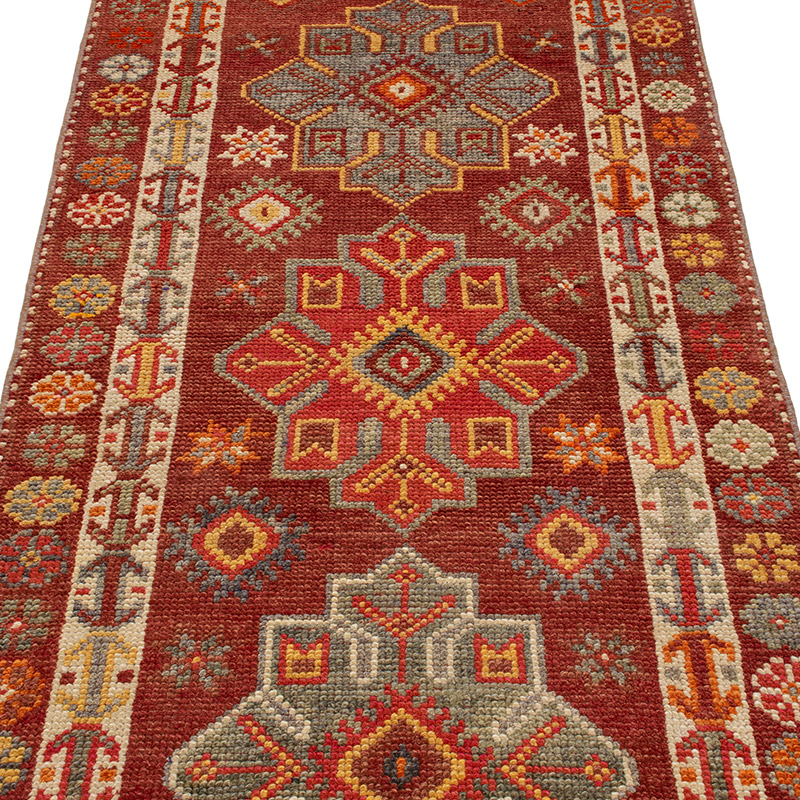 Vintage Tribal Runner Rug - 82 cm x 387 cm - K0092984