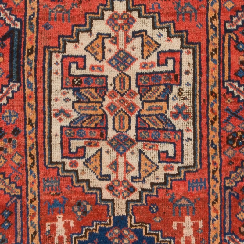 Vintage Tribal Runner Rug - 3' 1" x 10' 3" (37" x 123") - K0092986