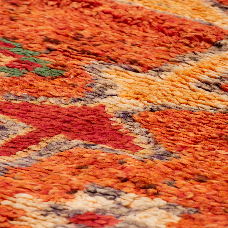 Vintage Tribal Runner Rug - 3'  x 8' 6" (36" x 102") - K0092987