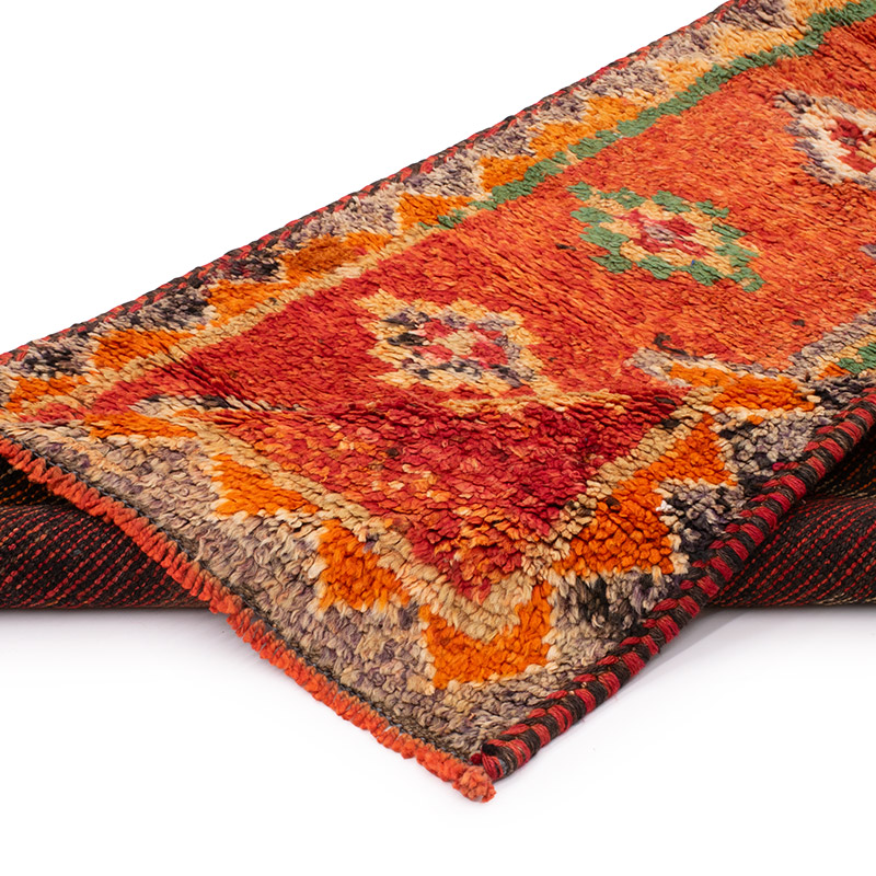 Vintage Tribal Runner Rug - 3'  x 8' 6" (36" x 102") - K0092987