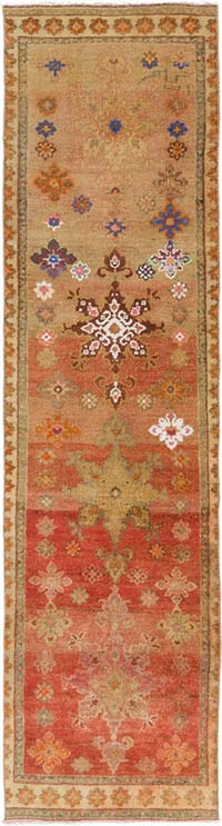 Vintage Anadolu Yolluk - 80 cm x 300 cm