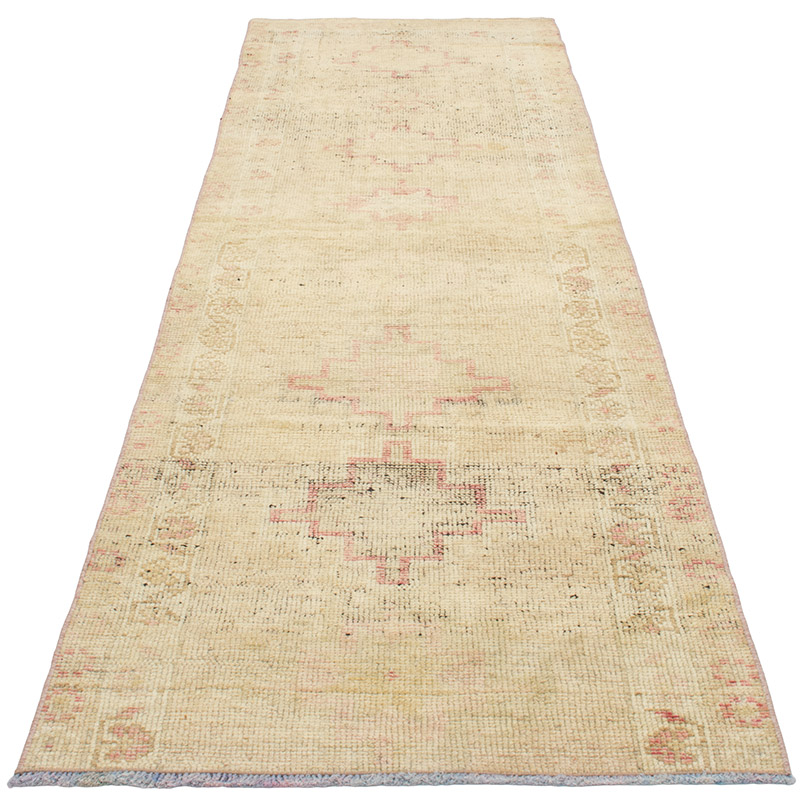 Vintage Tribal Runner Rug - 2' 8" x 9' 1" (32" x 109") - K0092990