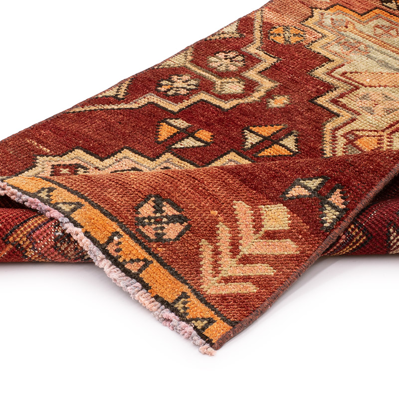 Vintage Tribal Runner Rug - 2' 7" x 10' 9" (31" x 129") - K0092991