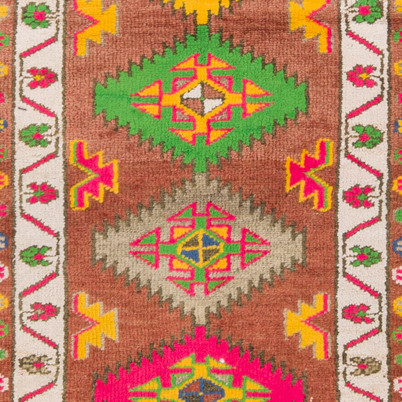 Vintage Tribal Runner Rug - 2' 10" x 12' 10" (34" x 154") - K0092992