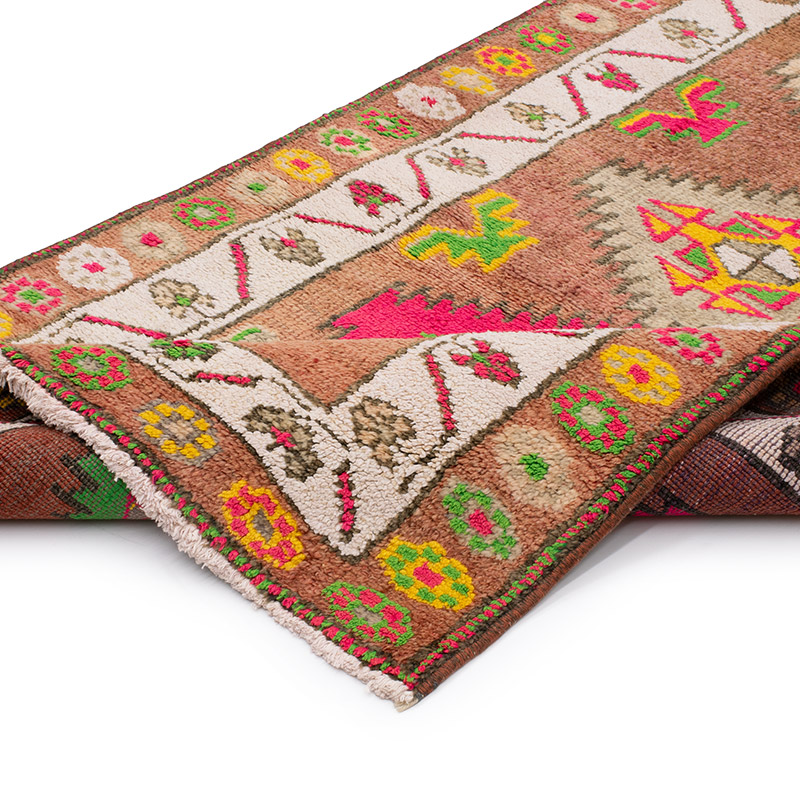 Vintage Tribal Runner Rug - 2' 10" x 12' 10" (34" x 154") - K0092992