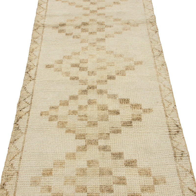 Vintage Tribal Runner Rug - 2' 9" x 10' 9" (33" x 129") - K0092993