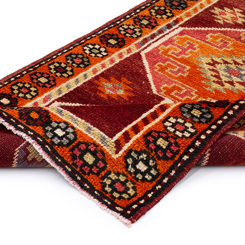 Vintage Tribal Runner Rug - 2' 10" x 13' 5" (34" x 161") - K0092996