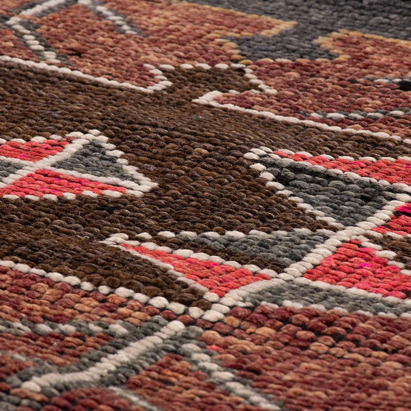 Vintage Tribal Runner Rug - 2' 10" x 12' 4" (34" x 148") - K0092997