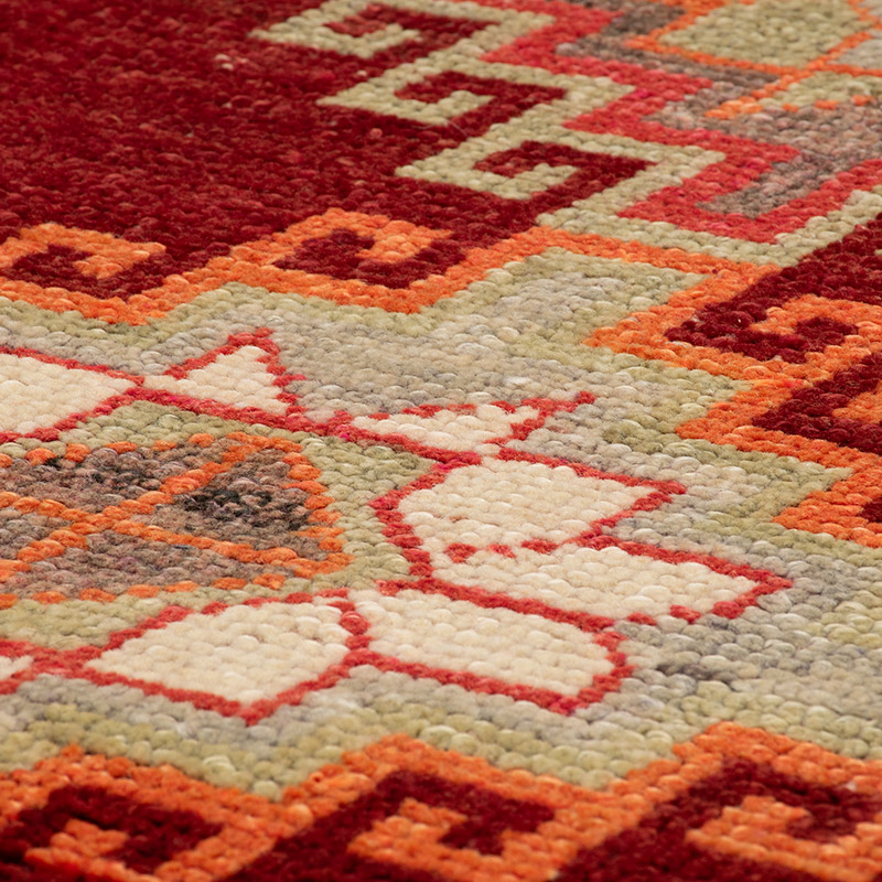 Vintage Tribal Runner Rug - 2' 4" x 13' 1" (28" x 157") - K0092999