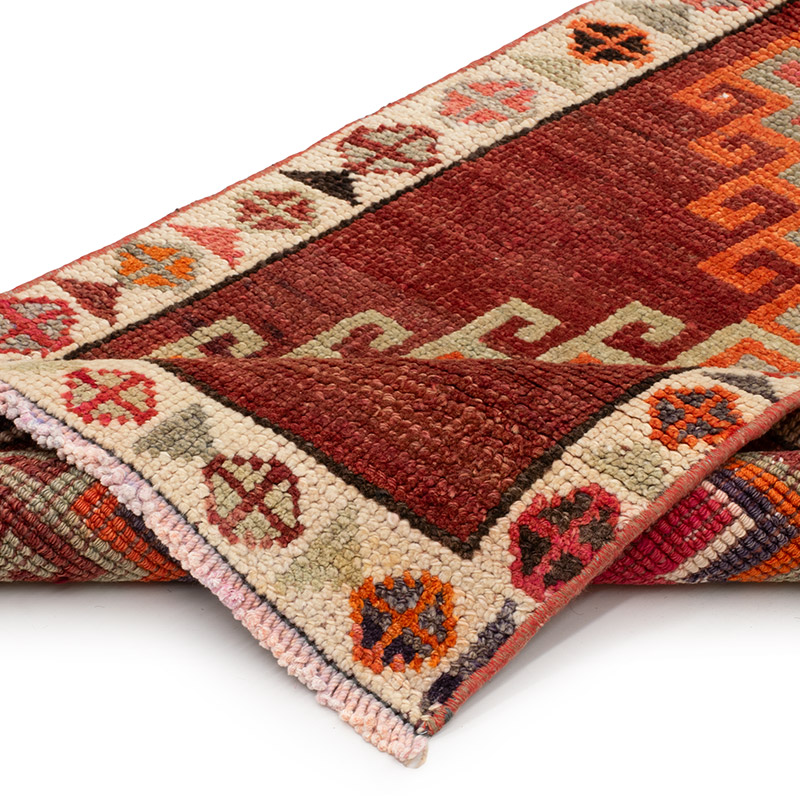 Vintage Tribal Runner Rug - 2' 4" x 13' 1" (28" x 157") - K0092999