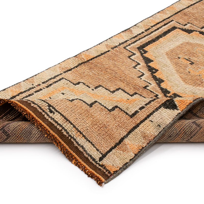 Vintage Tribal Runner Rug - 2' 10" x 11' 4" (34" x 136") - K0093000
