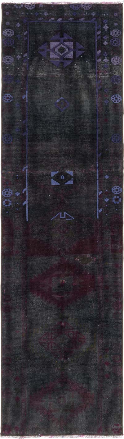 Vintage Tribal Runner Rug - 2' 9" x 9' 8" (33" x 116")