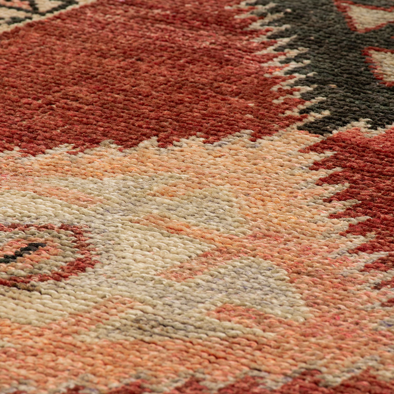 Vintage Tribal Runner Rug - 2' 9" x 10' 1" (33" x 121") - K0093002