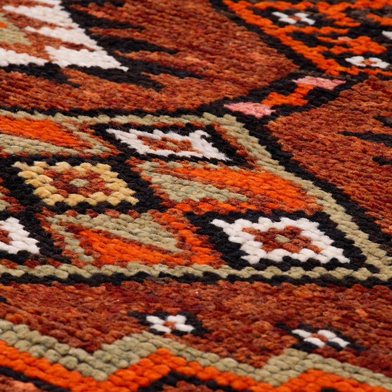Vintage Tribal Runner Rug - 2' 11" x 13' 11" (35" x 167") - K0093003