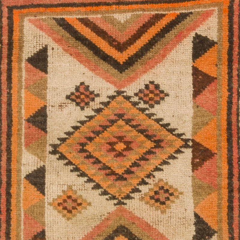 Vintage Tribal Runner Rug - 2' 7" x 13' 8" (31" x 164") - K0093004