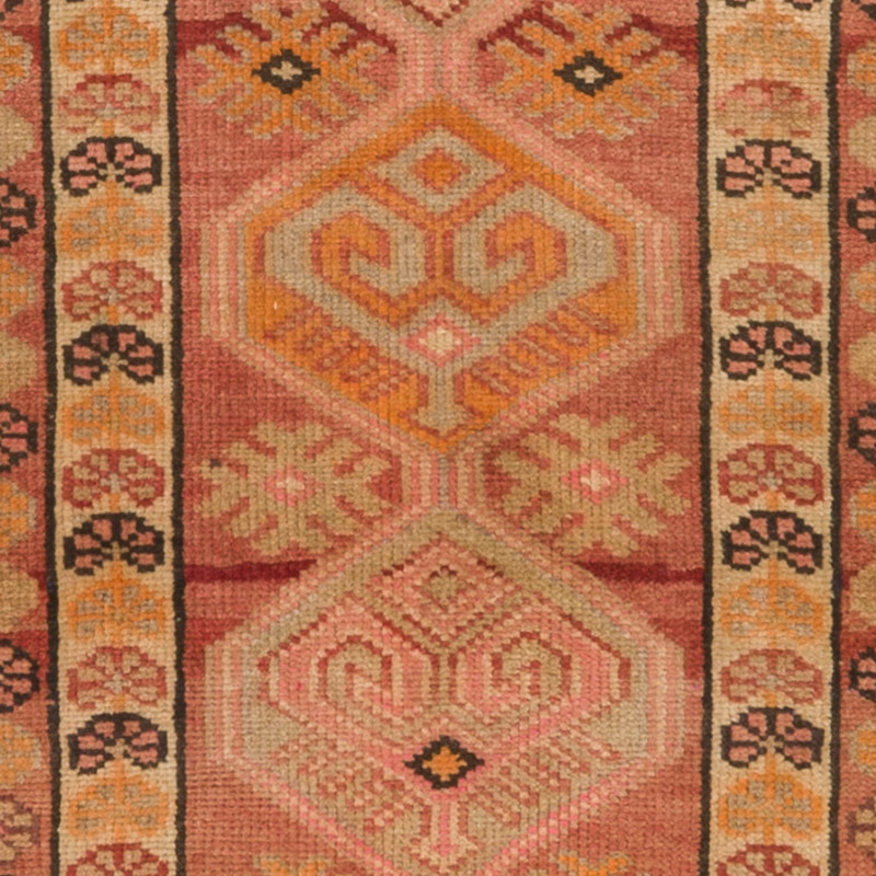 Vintage Tribal Runner Rug - 2' 10" x 13' 1" (34" x 157") - K0093005