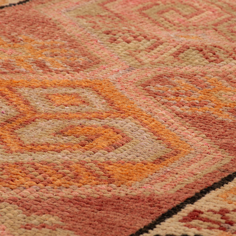 Vintage Tribal Runner Rug - 2' 10" x 13' 1" (34" x 157") - K0093005