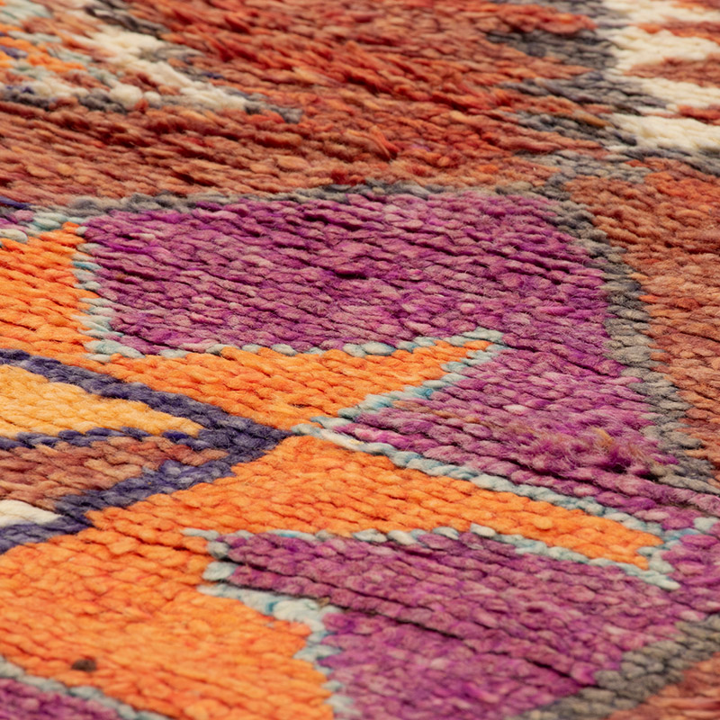 Vintage Tribal Runner Rug - 2' 9" x 7' 7" (33" x 91") - K0093006