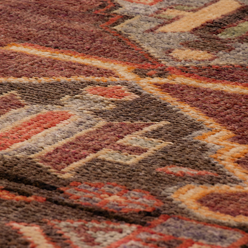 Vintage Tribal Runner Rug - 2' 10" x 11' 3" (34" x 135") - K0093007