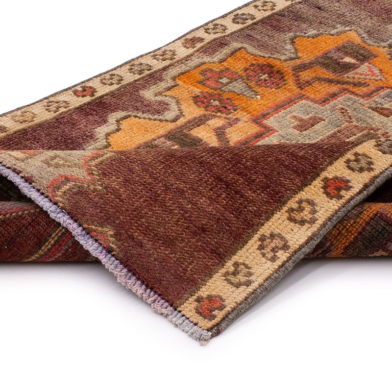 Vintage Tribal Runner Rug - 2' 10" x 11' 3" (34" x 135") - K0093007