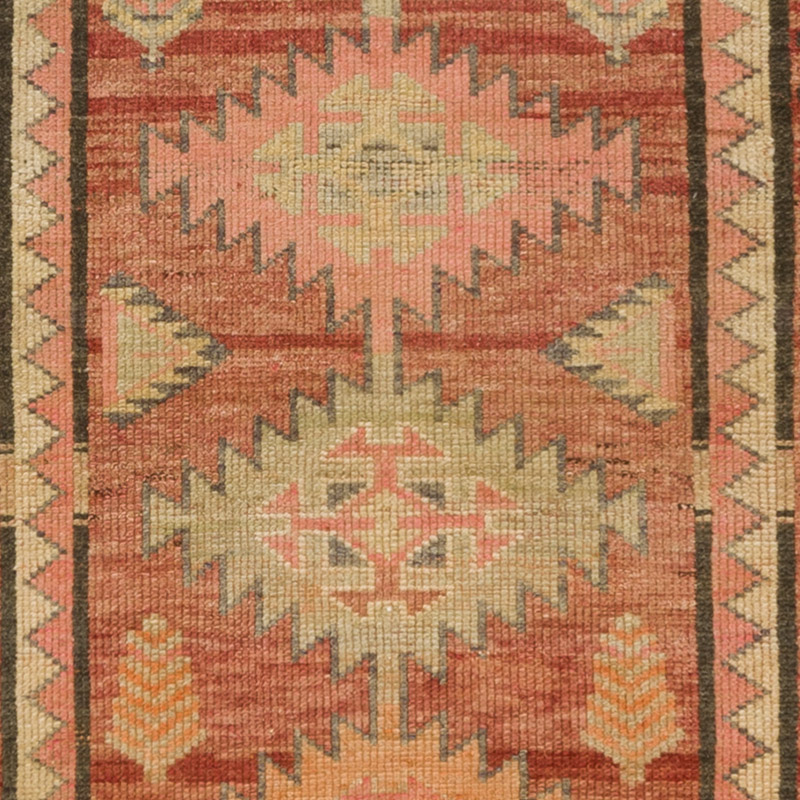 Vintage Tribal Runner Rug - 2' 10" x 12' 6" (34" x 150") - K0093008