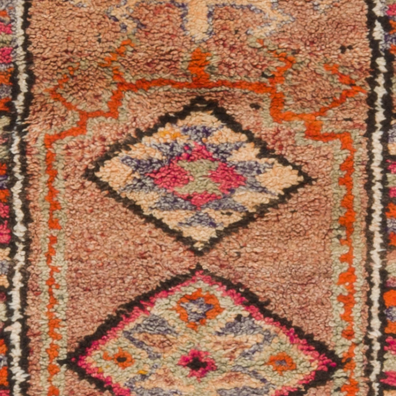 Vintage Tribal Runner Rug - 2' 4" x 13' 4" (28" x 160") - K0093009