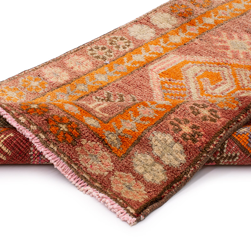 Vintage Tribal Runner Rug - 2' 8" x 12' 4" (32" x 148") - K0093051
