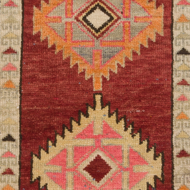 Vintage Tribal Runner Rug - 2' 7" x 13' 5" (31" x 161") - K0093052