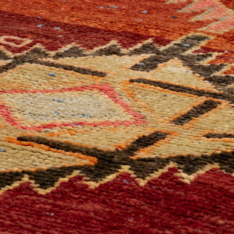 Vintage Tribal Runner Rug - 2' 7" x 13' 5" (31" x 161") - K0093052