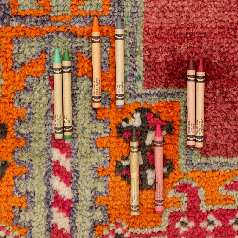 Vintage Tribal Runner Rug - 2' 7" x 14'  (31" x 168") - K0093053
