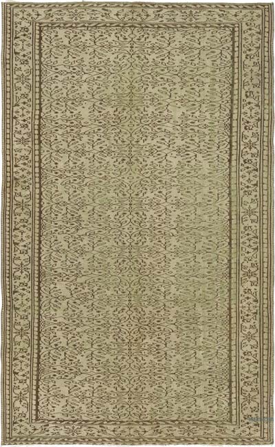 Vintage Turkish Hand-Knotted Rug