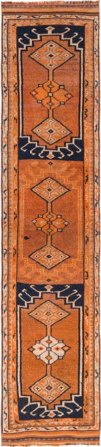Vintage Anadolu Yolluk - 82 cm x 365 cm