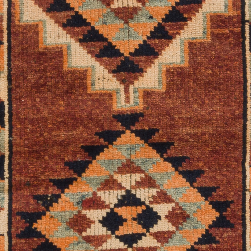 Vintage Tribal Runner Rug - 2' 7" x 11' 11" (31" x 143") - K0093059