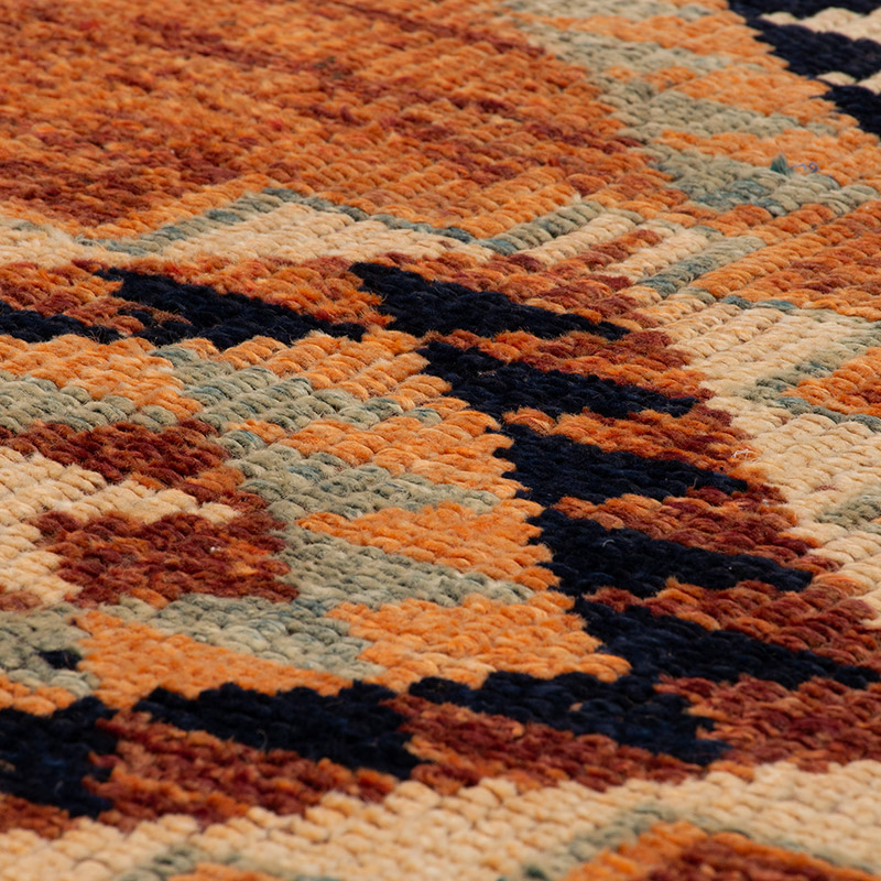 Vintage Tribal Runner Rug - 2' 7" x 11' 11" (31" x 143") - K0093059
