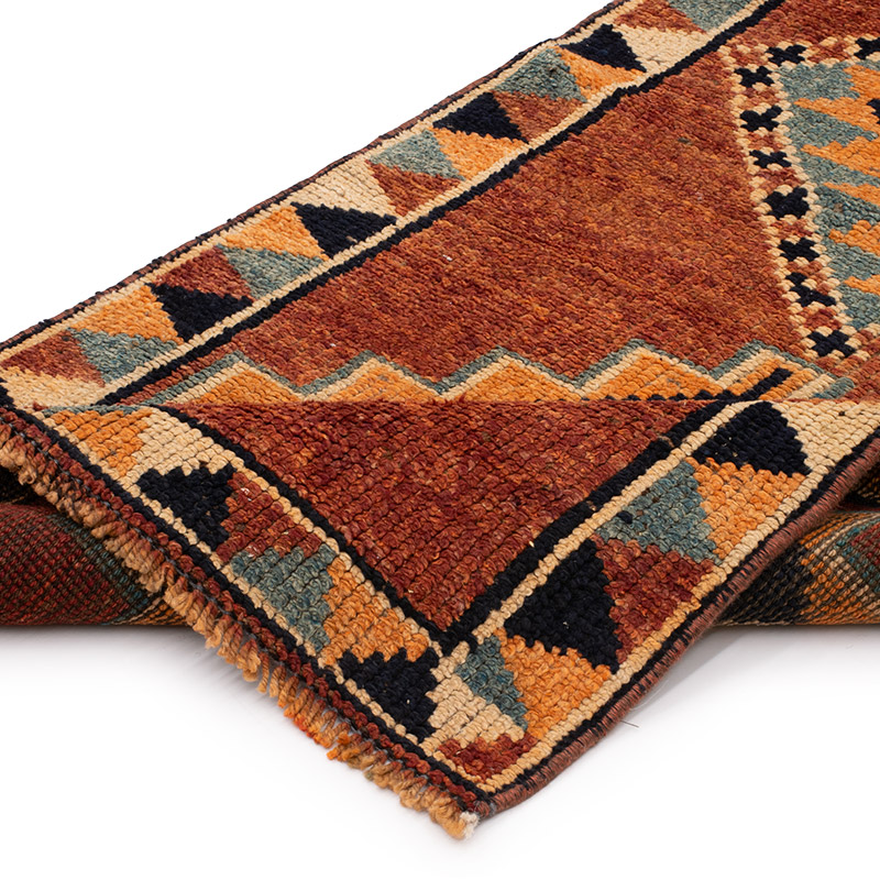Vintage Tribal Runner Rug - 2' 7" x 11' 11" (31" x 143") - K0093059
