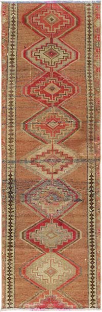 Vintage Anadolu Yolluk - 71 cm x 220 cm