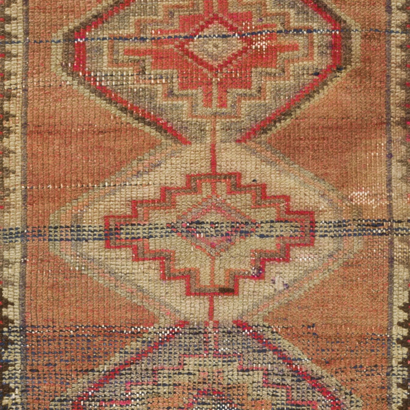 Vintage Tribal Runner Rug - 2' 4" x 7' 3" (28" x 87") - K0093061