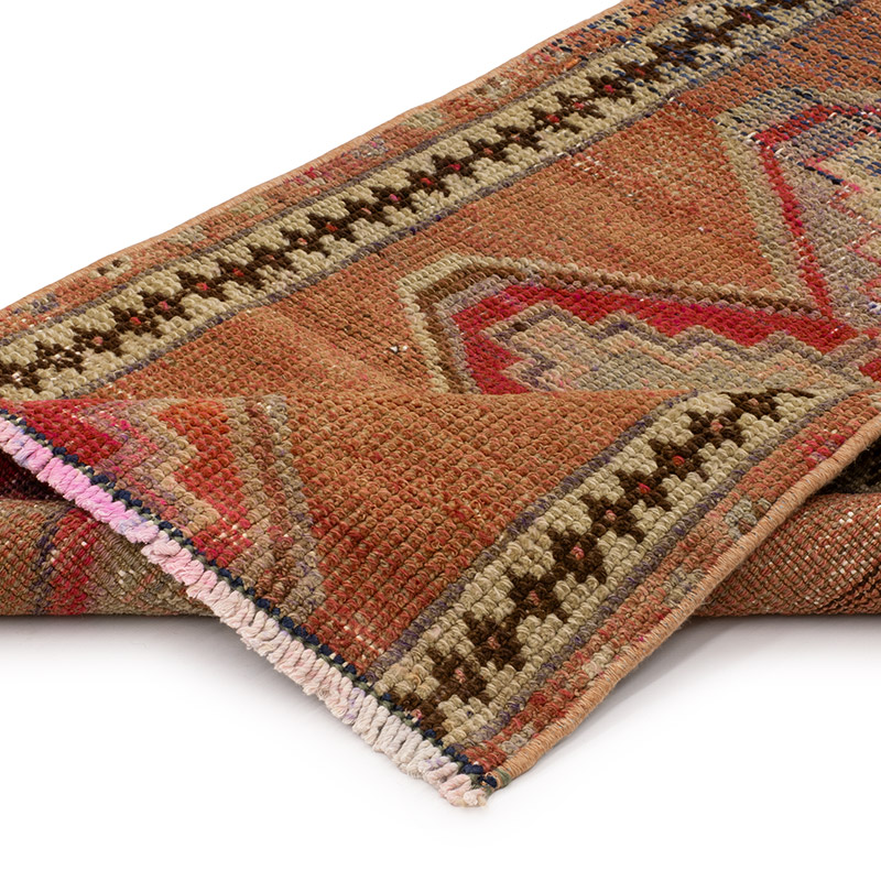 Vintage Tribal Runner Rug - 2' 4" x 7' 3" (28" x 87") - K0093061