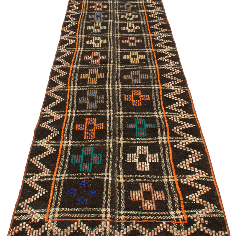Vintage Anatolian Jijim Runner - K0093065
